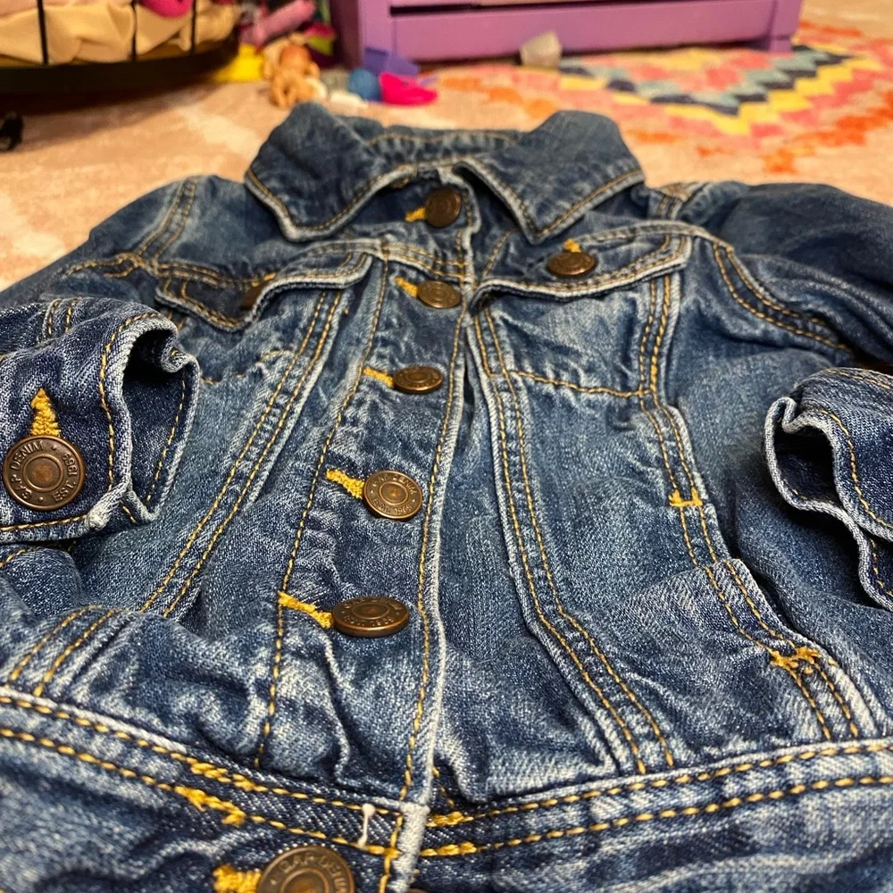 Stylish Blue Denim Jacket 5T from baby gap
